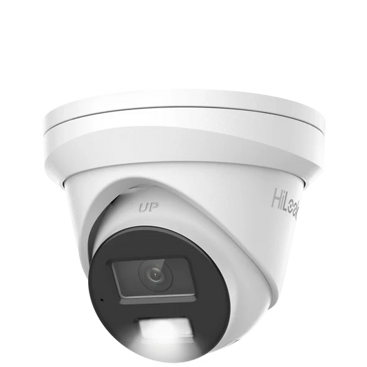 HiLook Hikvision 6MP Smart Turret Camera — Colour Night Vision with Built-In Microphone for Complete Home Protection