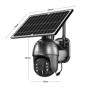 Anisee PTZ Security Camera 4G LTE CCTV Wireless Home Surveillance System X2