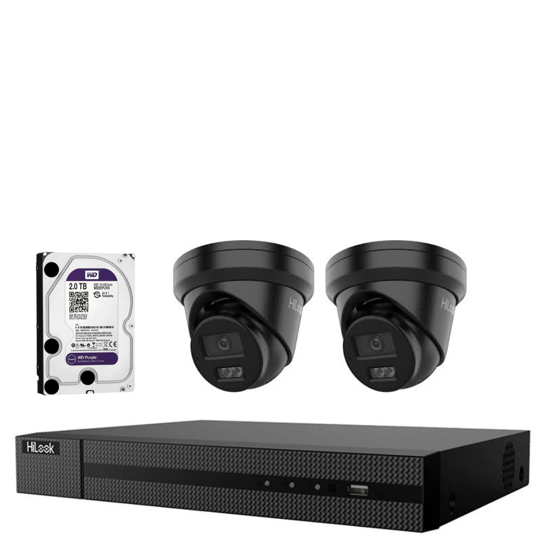 ESSENTIAL RESIDENTIAL SECURITY KIT X2 dome 2TB