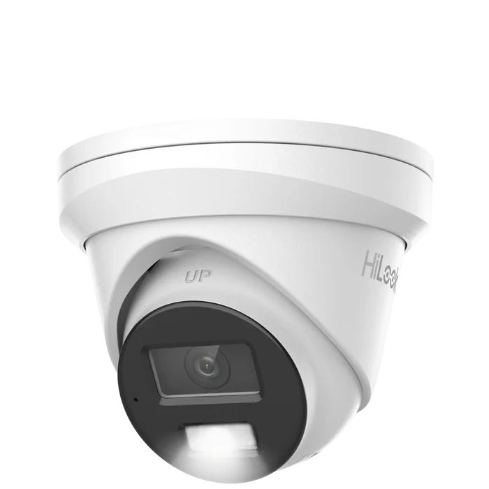 HiLook Hikvision 6MP Smart Turret Camera — Colour Night Vision with Built-In Microphone for Complete Home Protection