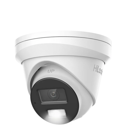 HiLook Hikvision 6MP Smart Turret Camera — Colour Night Vision with Built-In Microphone for Complete Home Protection