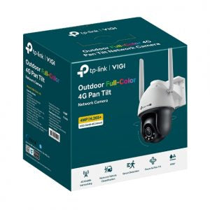 TP-Link 4MP 4G PTZ Camera — Full-Colour Surveillance Anywhere, No WiFi Needed