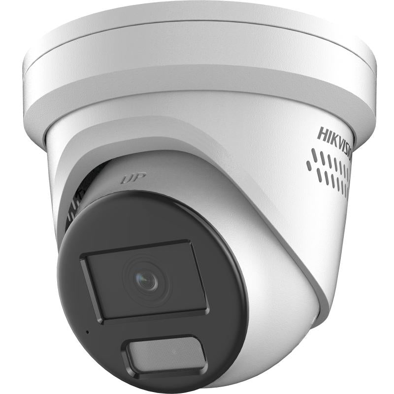 Hikvision 4 MP Smart Hybrid Light with ColorVu Fixed Turret Network Camera