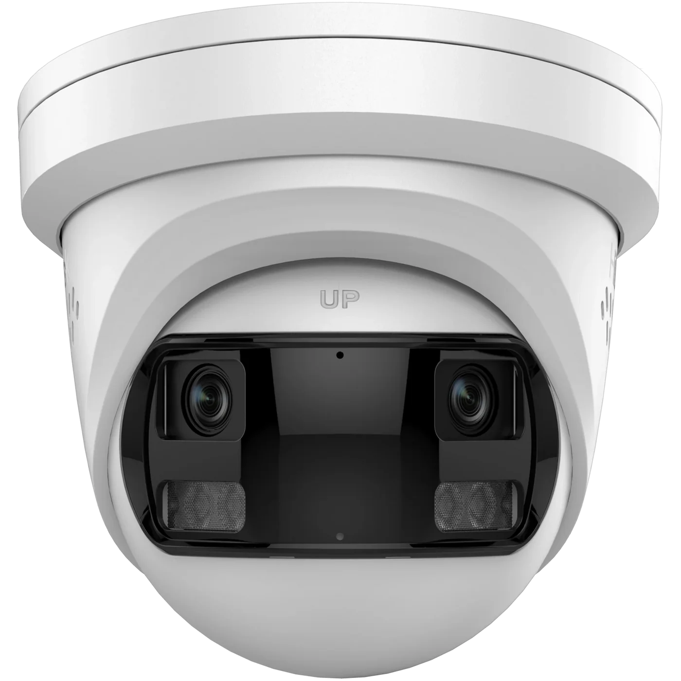 HiLook 8MP 180° Security Camera — Wide-Angle Coverage with Strobe Lights & Two-Way Audio
